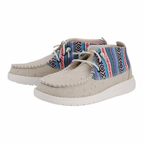 Girl's Youth Wendy Mid Boho Crafted Shoes In Light Grey/multi Girls Athletic Shoes on sale