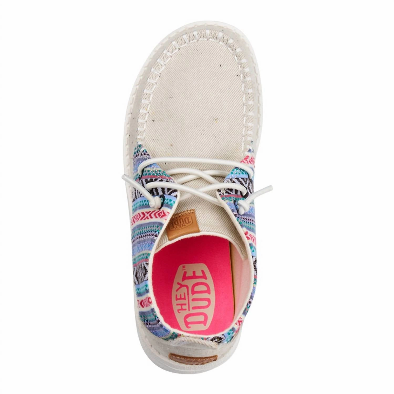 Girl's Youth Wendy Mid Boho Crafted Shoes In Light Grey/multi
