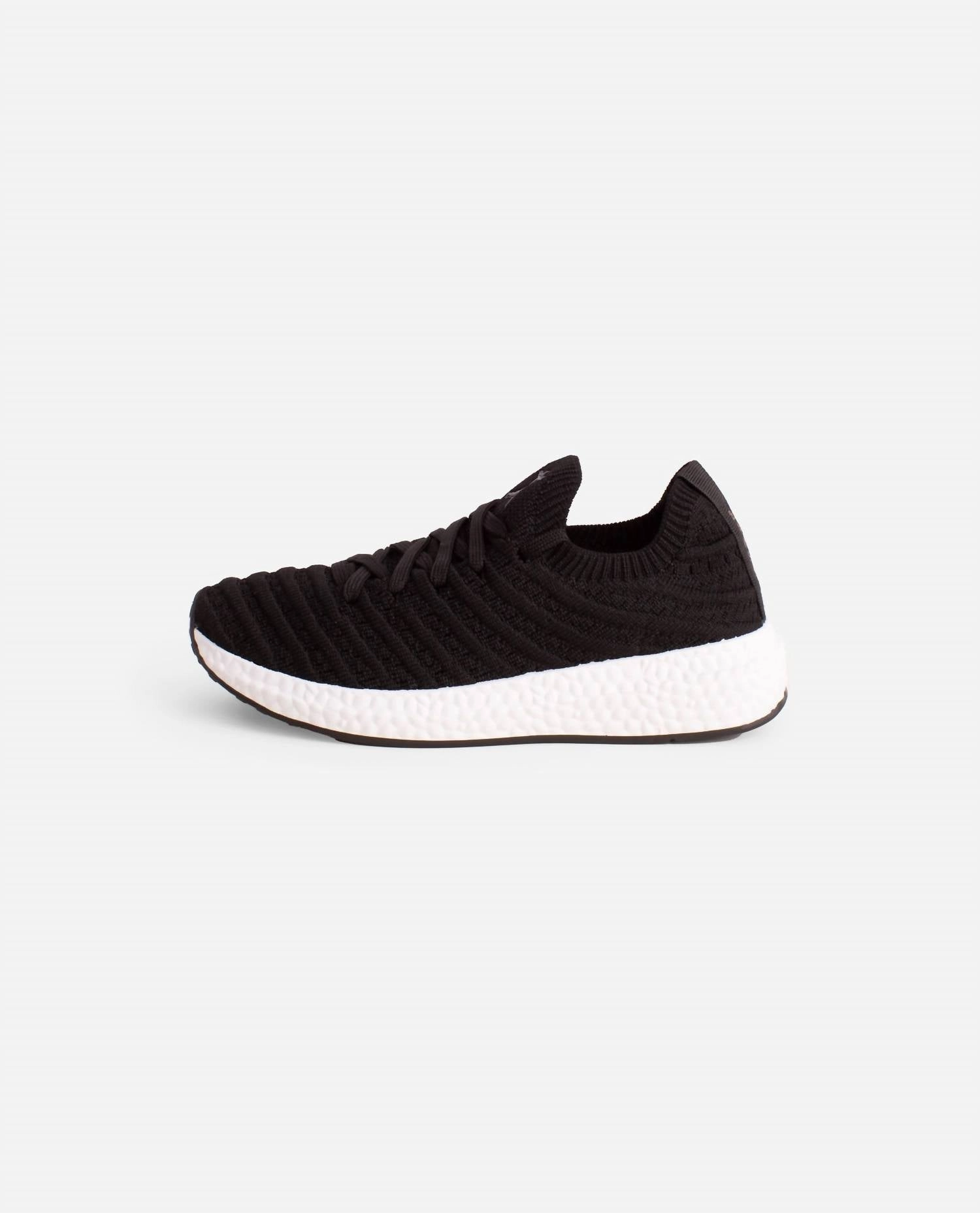Girls Bloom Lace Up Sneaker In Black
