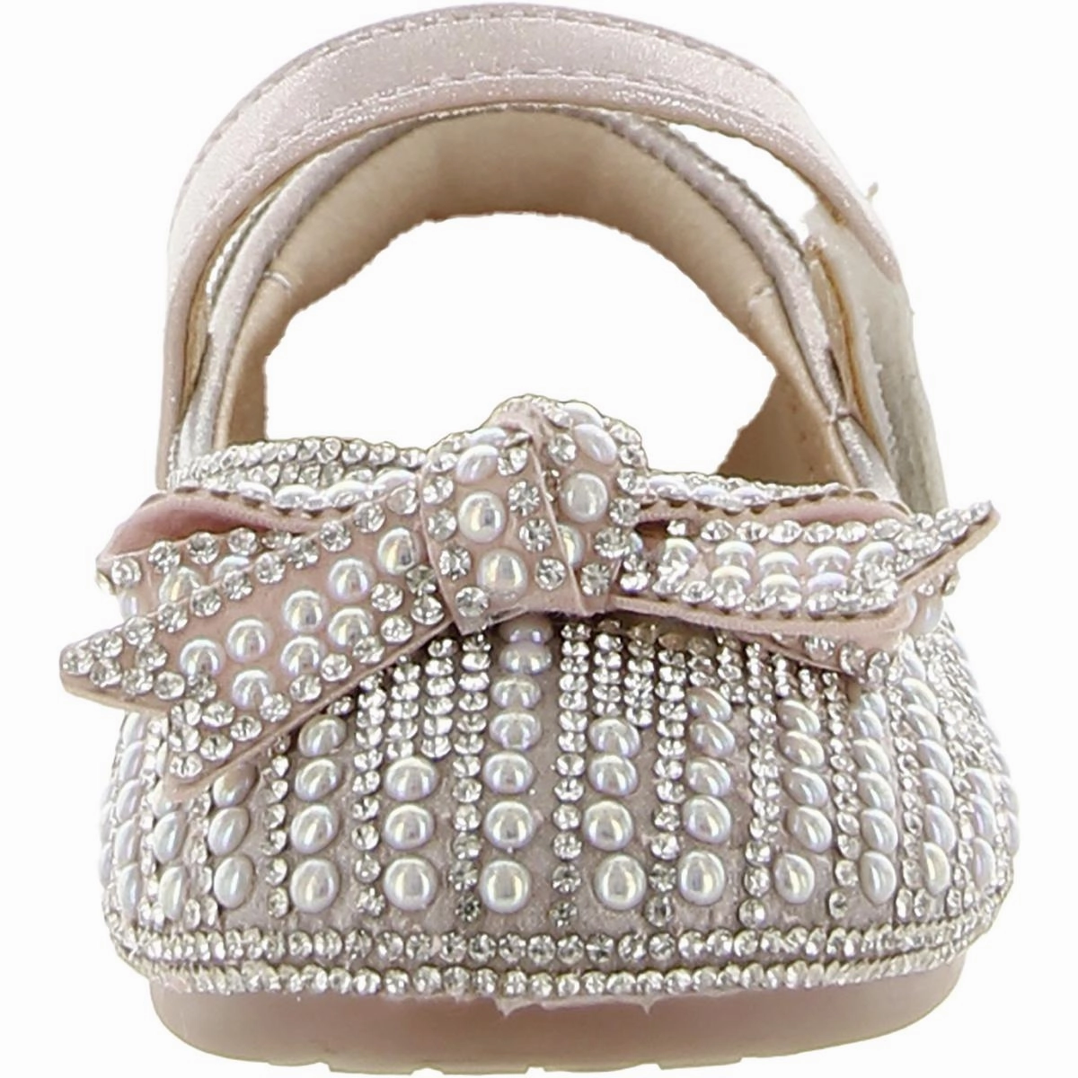 Girls Embellished Bow Mary Janes
