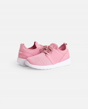 Girls Enjoy Lace Up Sneaker In Pink Online sale for Girls Shoes