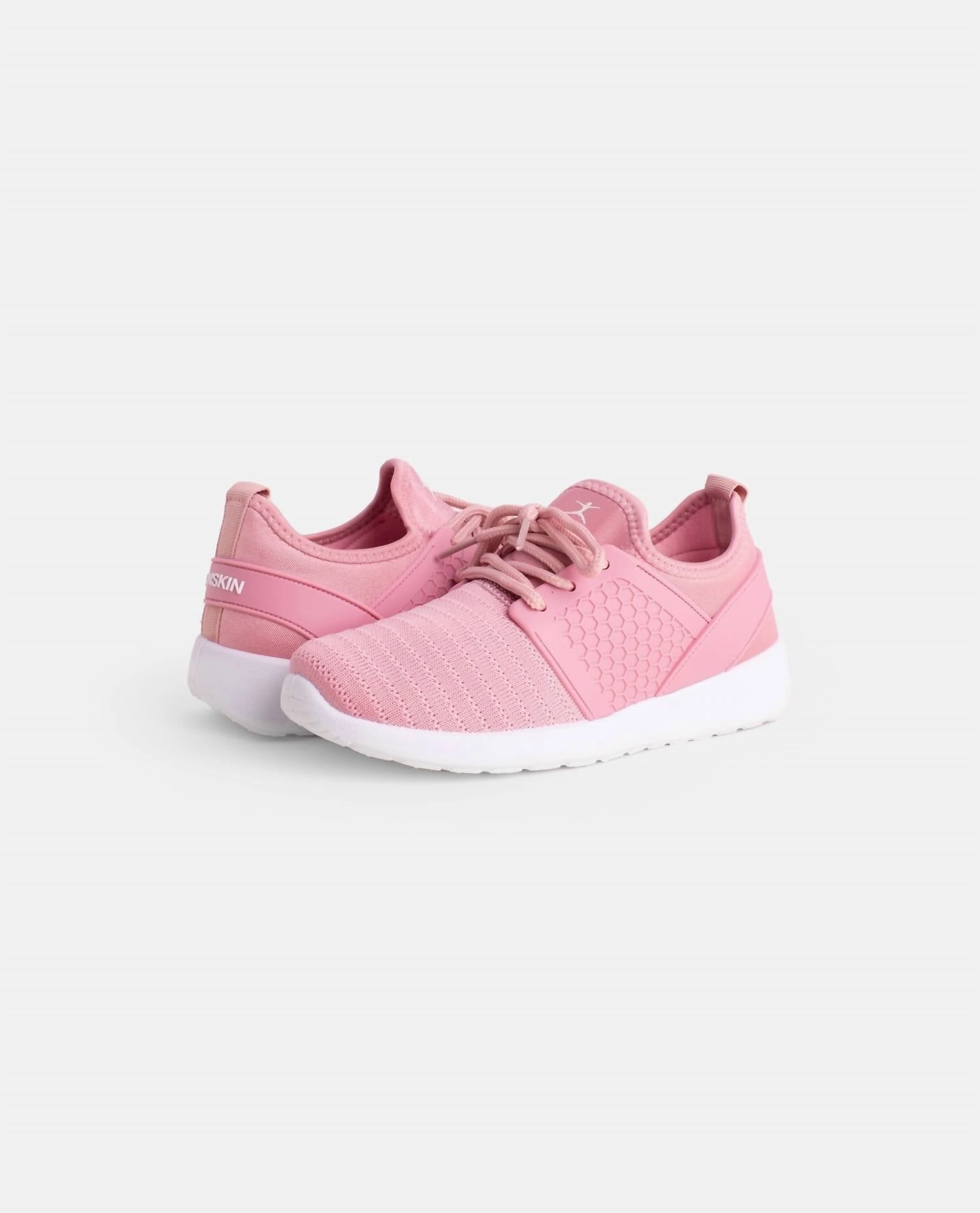 Girls Enjoy Lace Up Sneaker In Pink Girls Athletic Shoes on sale
