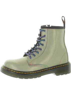 Girls Faux Leather Ankle Combat & Lace-up Boots Discount Girls Shoes with deals