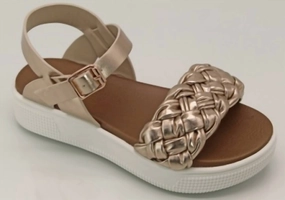 Girls Joley Sandal In Rose Gold Girls Sandals summer sale