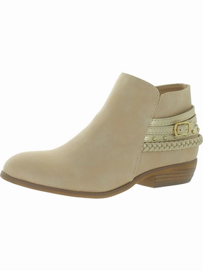 Girls Leather Round Toe Booties Discount Girls Shoes with deals