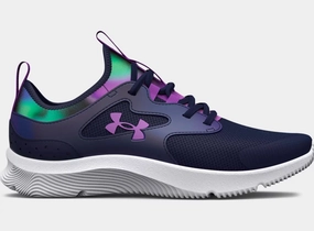 Girls Ps Infinity 2.0 Al Running Shoe In Navy/green Girls Athletic Shoes on sale