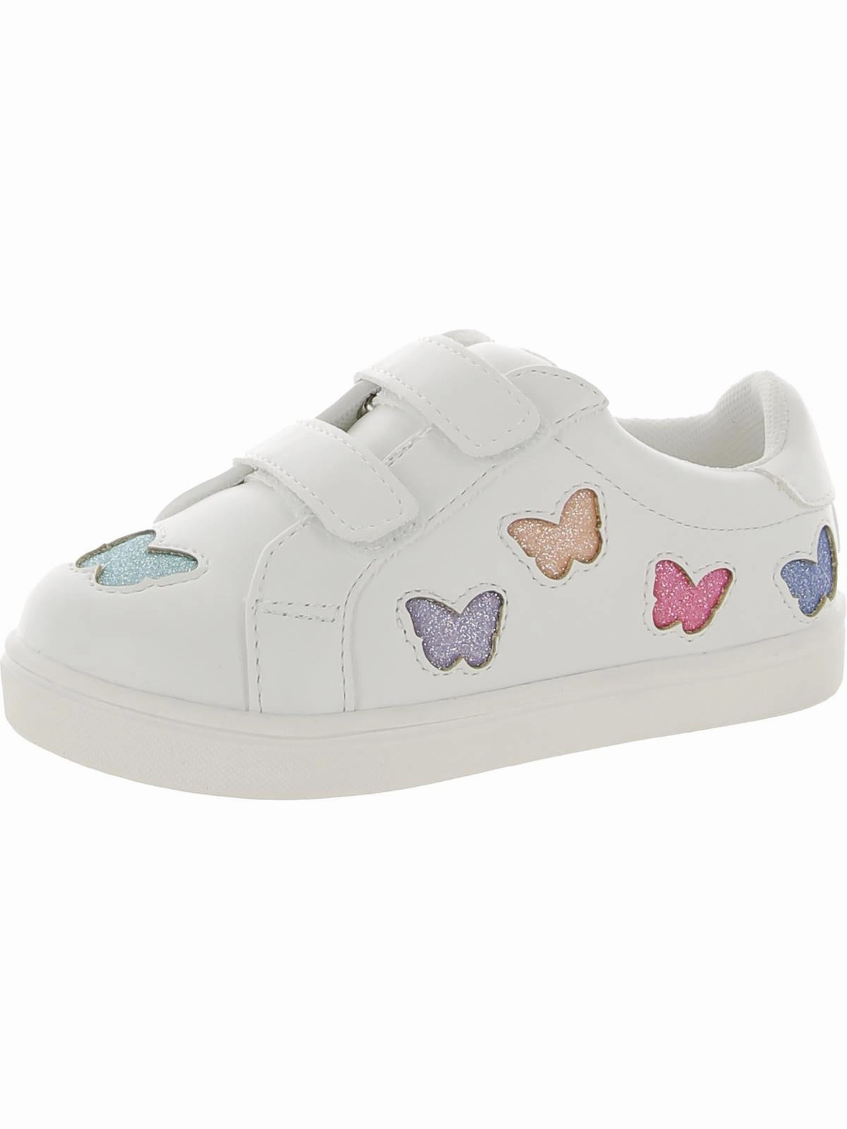 Girls Toddler Faux Leather Casual and Fashion Sneakers Discount Girls Shoes with deals