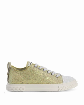 Giuseppe Zanotti Blabber glitter sneakers Womens Shoes cheap promo