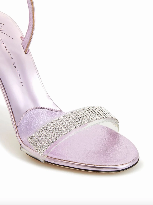 Giuseppe Zanotti Erwan rhinestone-embellished 105mm sandals
