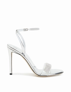 Giuseppe Zanotti Erwan rhinestone-embellished 105mm sandals Womens Shoes cheap promo