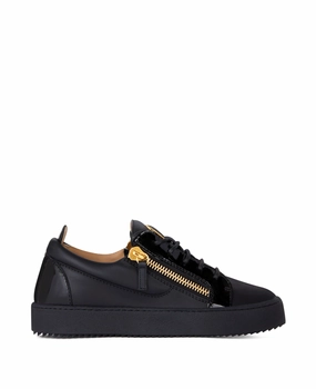 Giuseppe Zanotti zip detail low-top sneakers Womens Shoes cheap promo