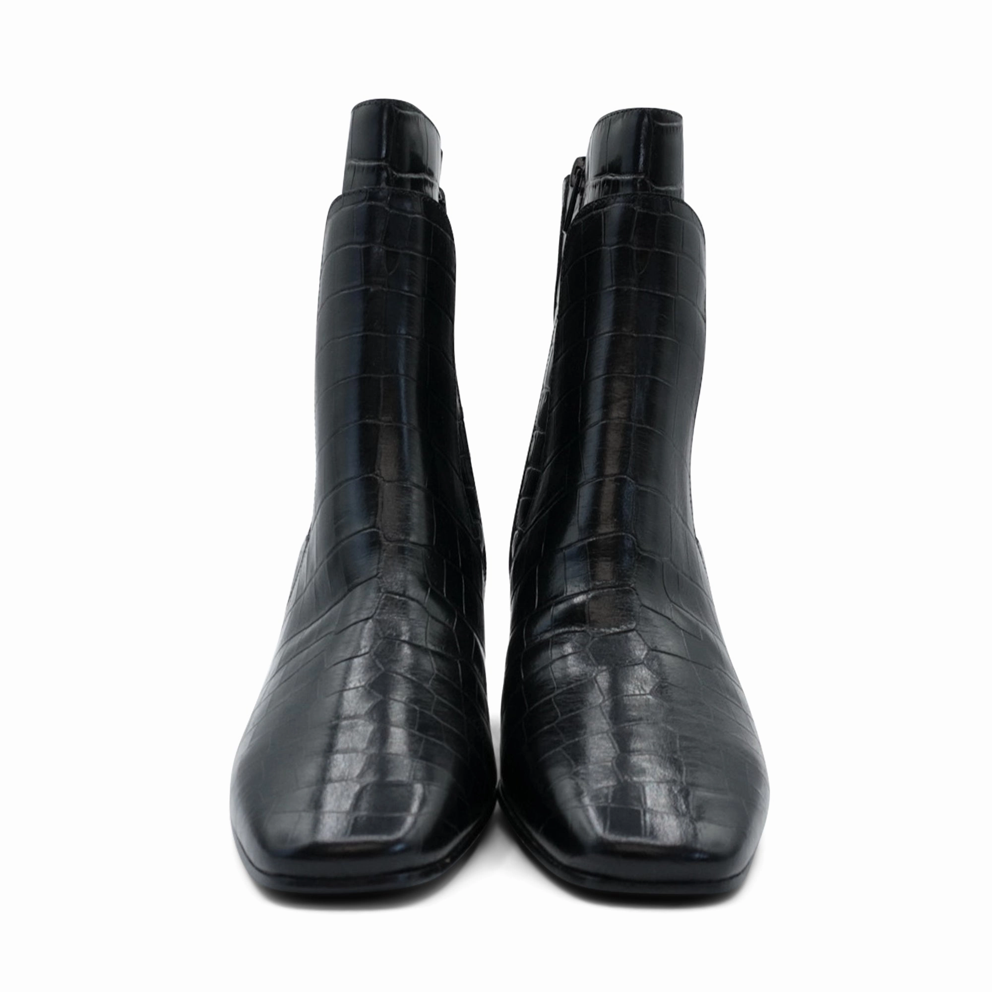 Givenchy Croc Embossed Boots - Women's 35.5