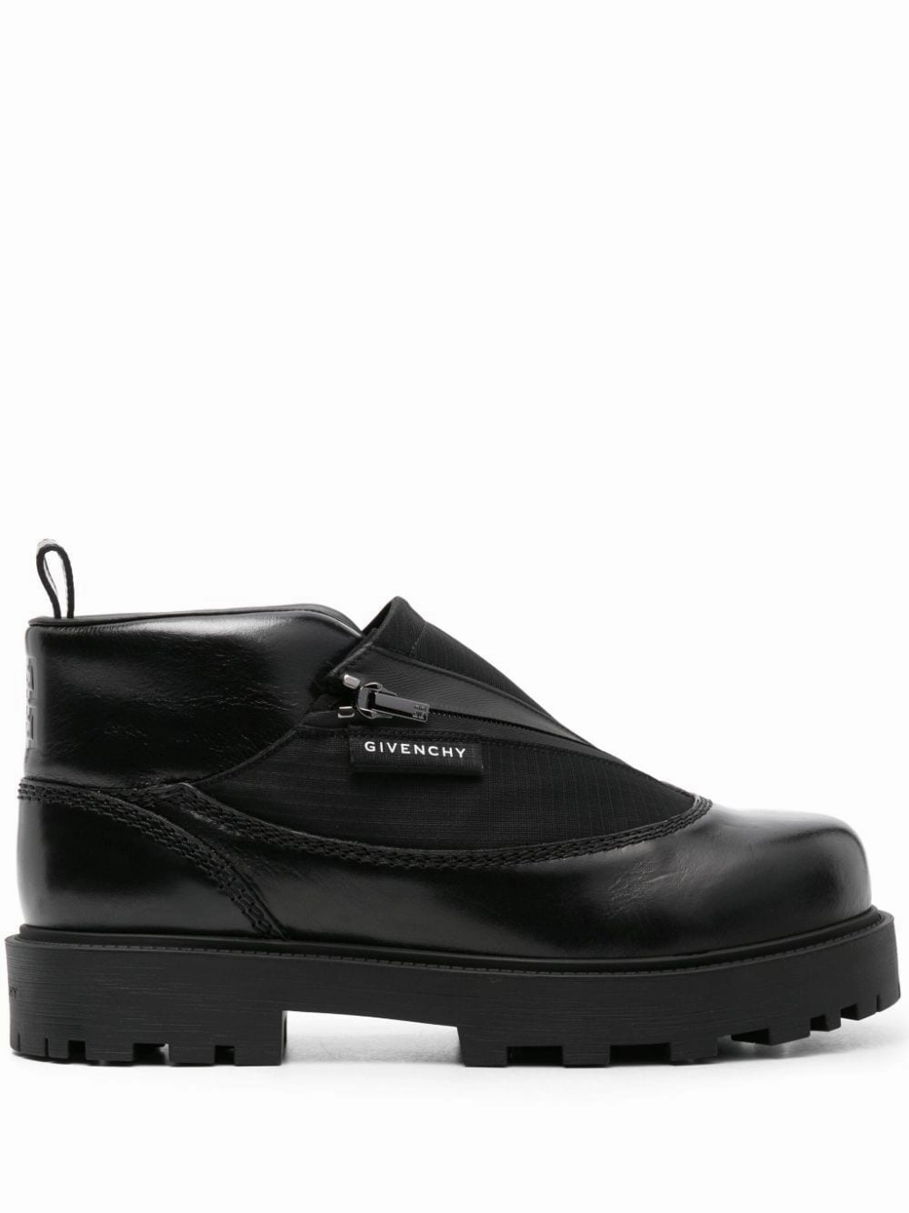 Givenchy Men's Storm Ankle-Length Leather Boots Buy Mens Chukkas online shop