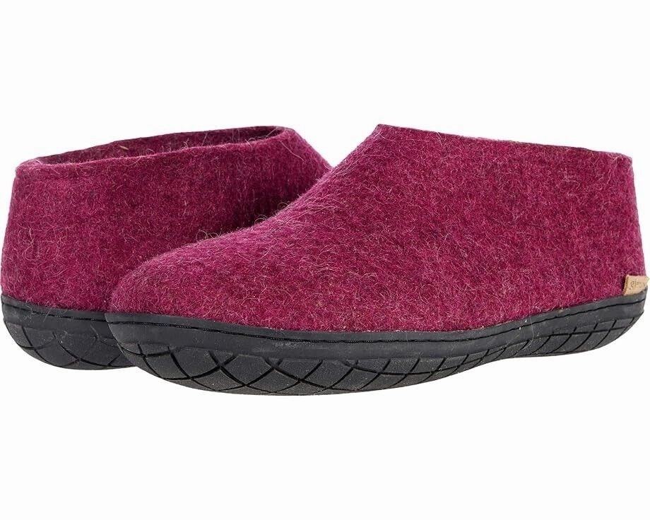 Glerups AR-07-02 Unisex M5/W6 Purple Wool Felt Slip-On Comfort Shoes KHD732 Mens Athletic Shoes clearance sale