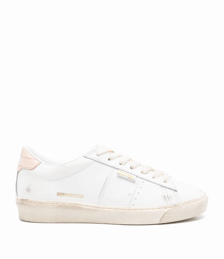 Golden Goose Matchstar sneakers in leather Womens Shoes cheap promo