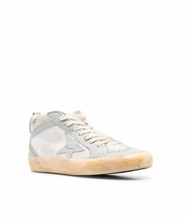 Golden Goose Mid Star lace-up sneakers