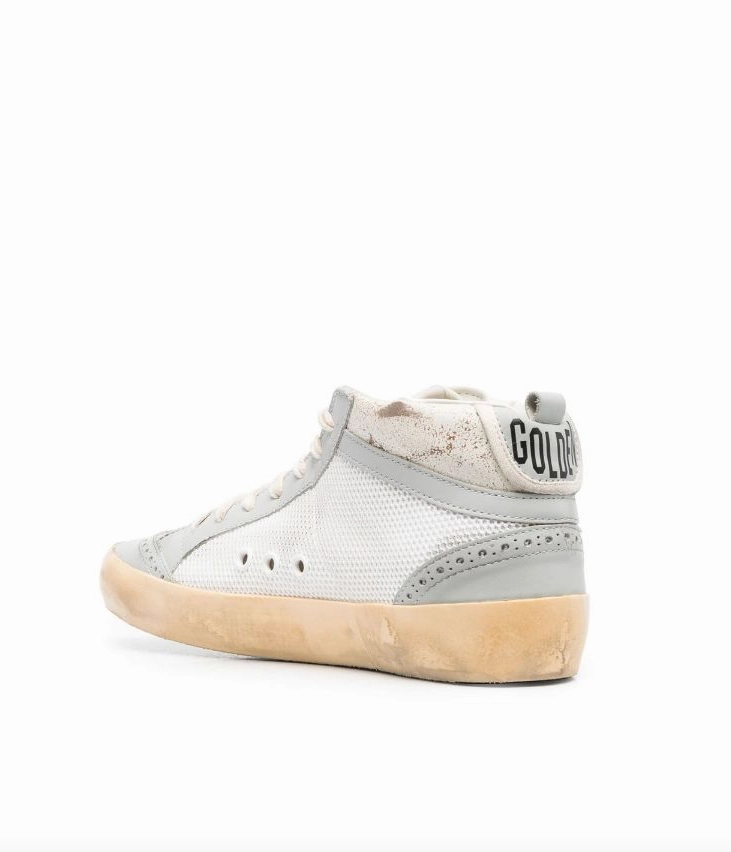 Golden Goose Mid Star lace-up sneakers