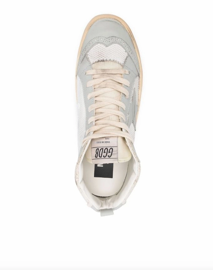 Golden Goose Mid Star lace-up sneakers