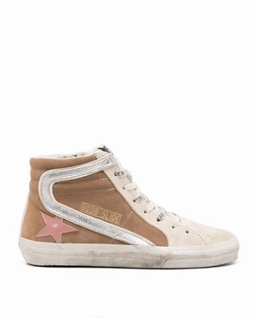 Golden Goose Mid Star slide suede sneakers Womens Shoes cheap promo