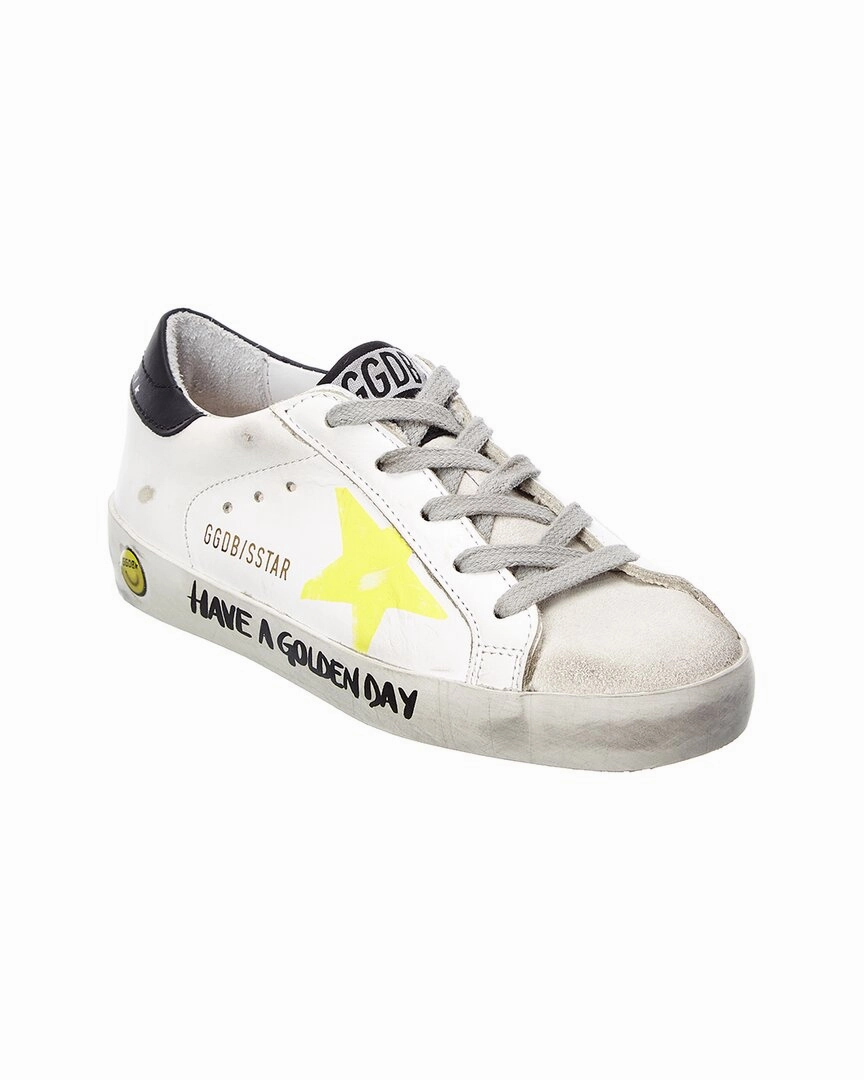 Golden Goose Superstar Leather & Suede Sneaker Discount Girls Shoes with deals