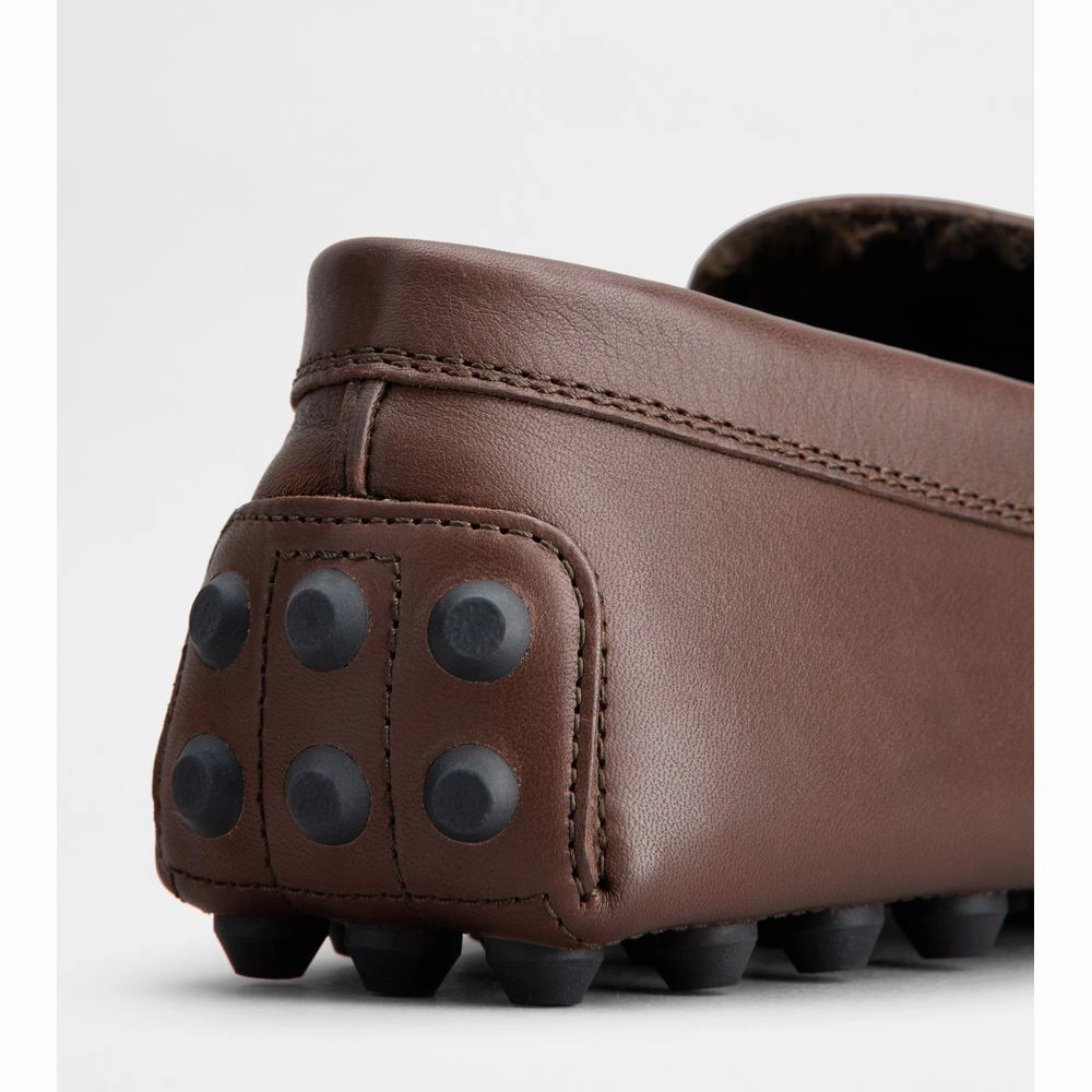 Gommino Bubble in Leather - Furry Lining