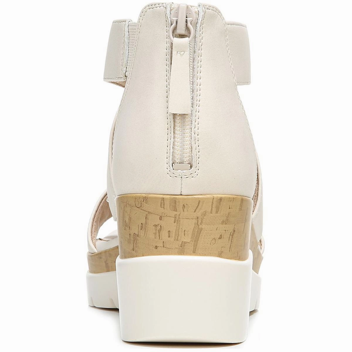 Good Times Womens Zipper Comfort Wedge Sandals