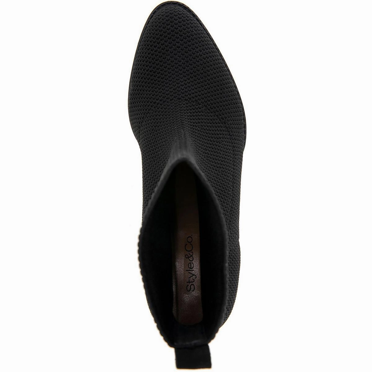 GRANTT Womens Knit Manmade Ankle Boots