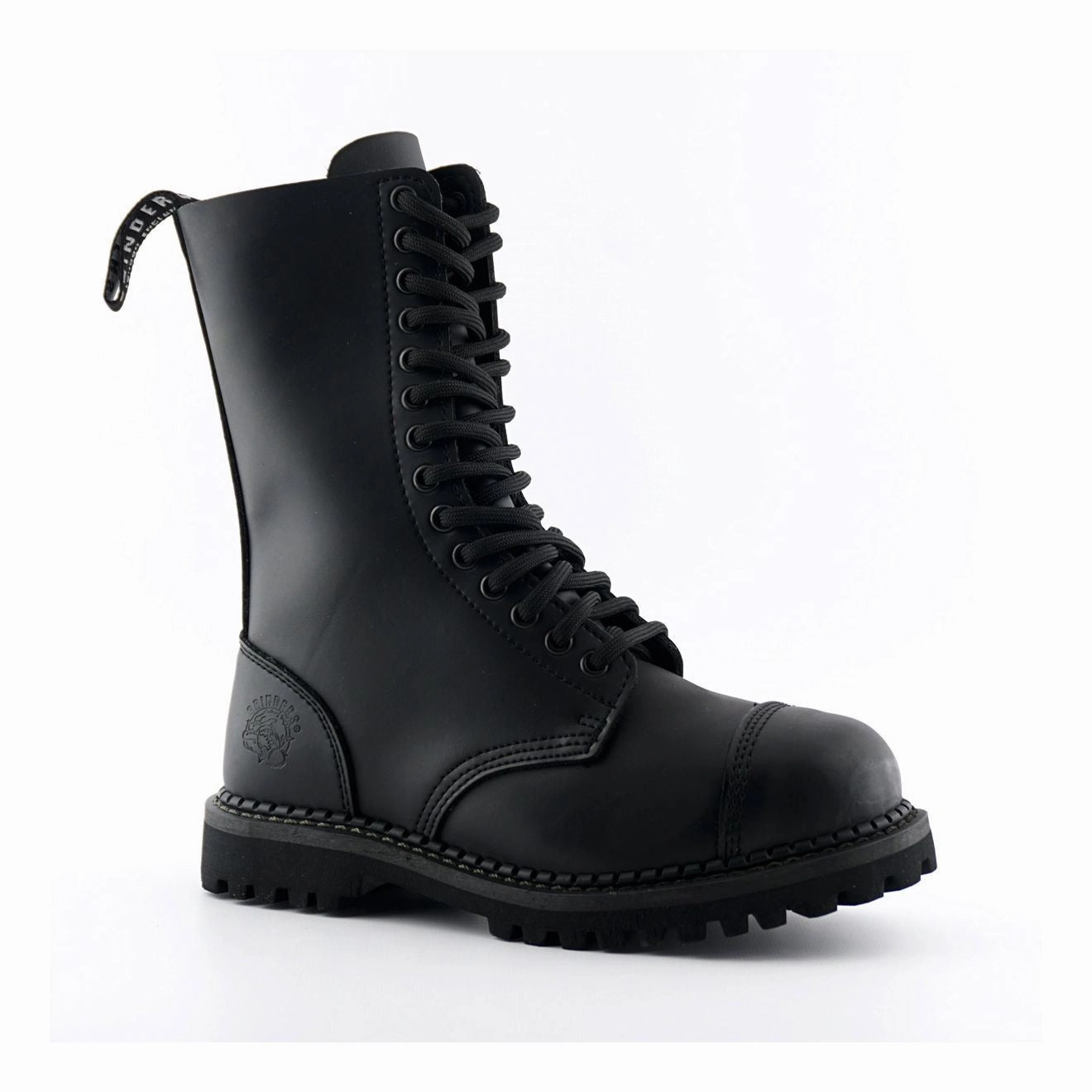 Grinders Leather Military Boots  Herald