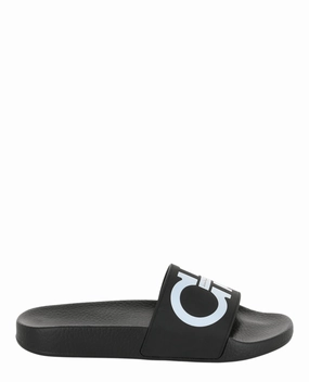 Groovy Dual Gancini Slides Casual Womens Sandals on sale