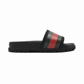 Gucci 'Pursuit' Pool Slides - Men's 7 Mens Sandals summer deals