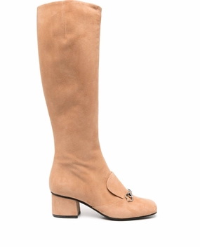 Gucci Horsebit-detail knee-length boots Womens Shoes cheap promo