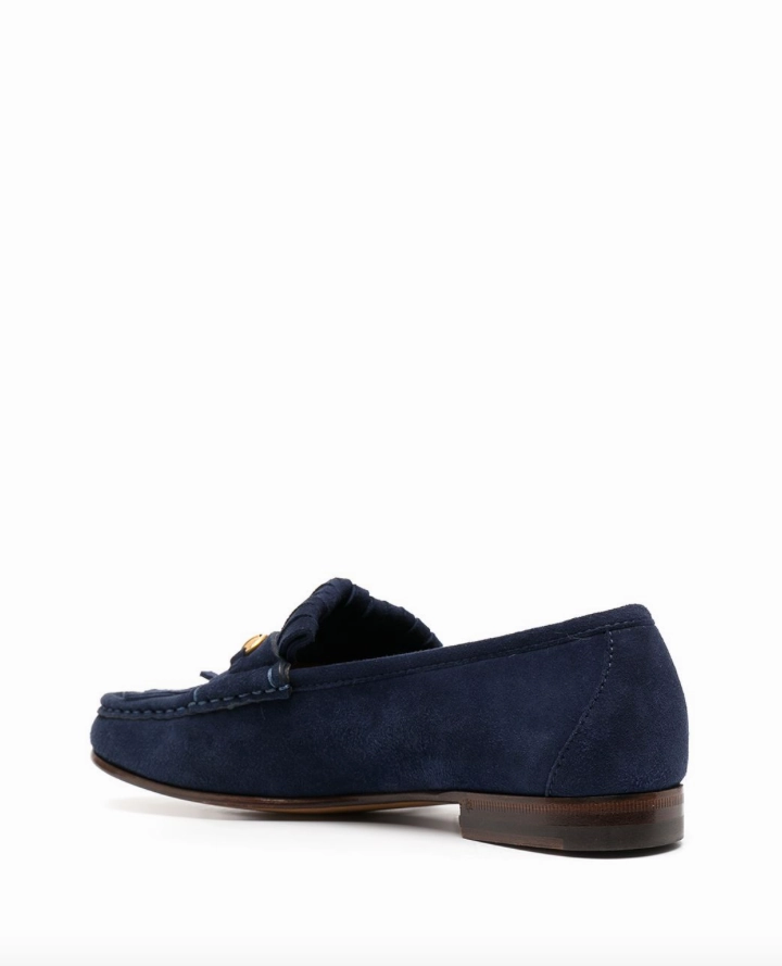 Gucci Horsebit fringe-detail loafers