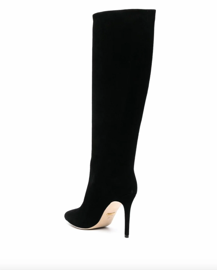 Gucci pointed-toe high-heel boots