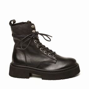 Gusto Boot BLACK LEATHER Womens Boots & Booties promotion
