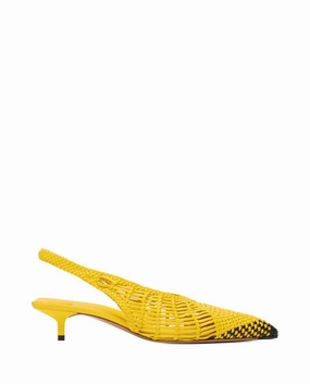 Hand-Woven Lambskin Sling-Back Buy now Womens Sandals cheap