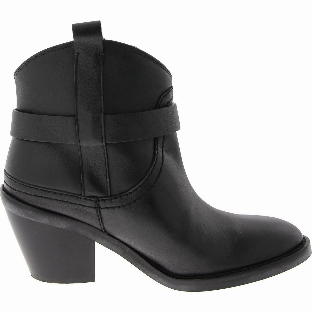 Hanna Womens Suede Pull On Cowboy, Western Boots