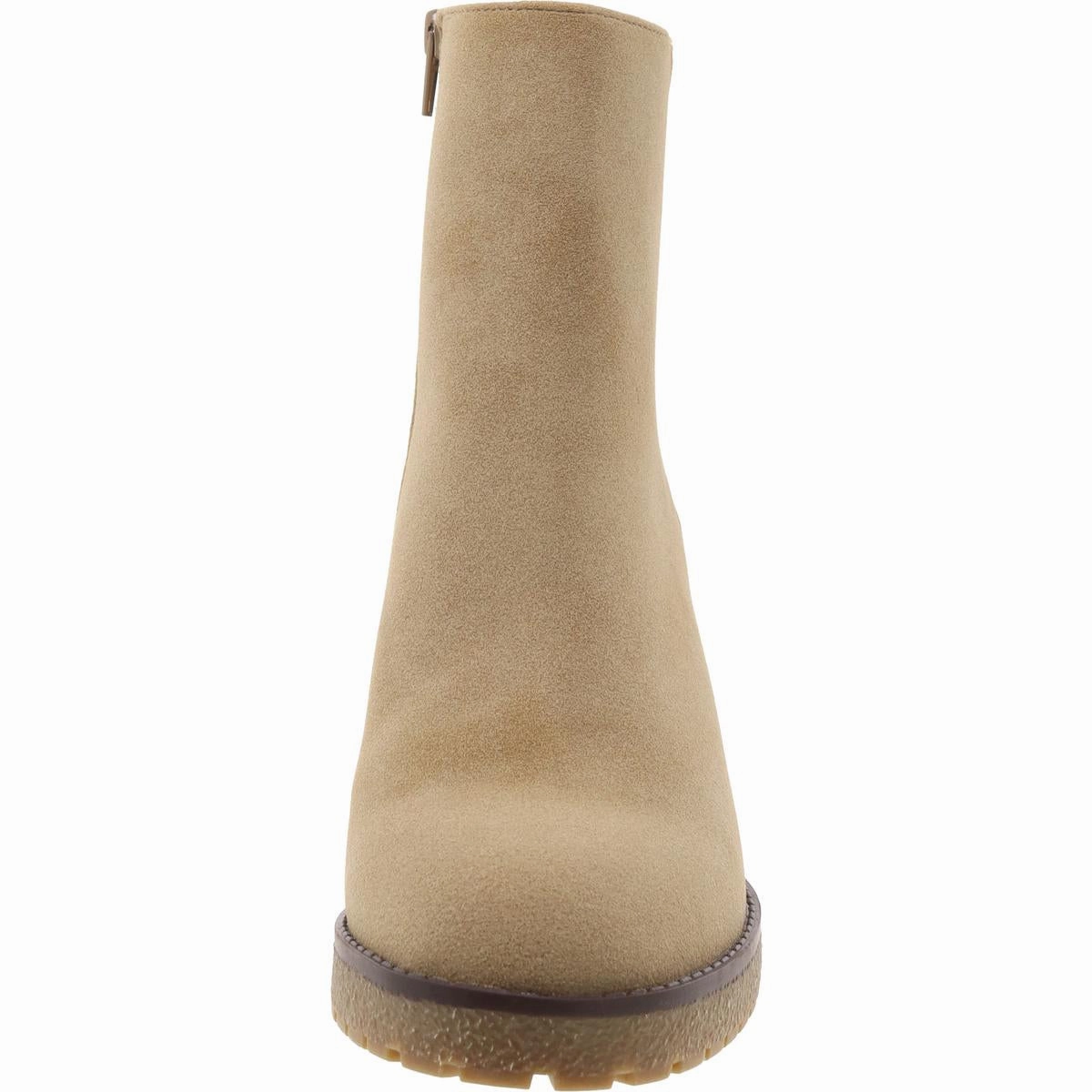 Harlow Womens Faux Suede Stretch Booties