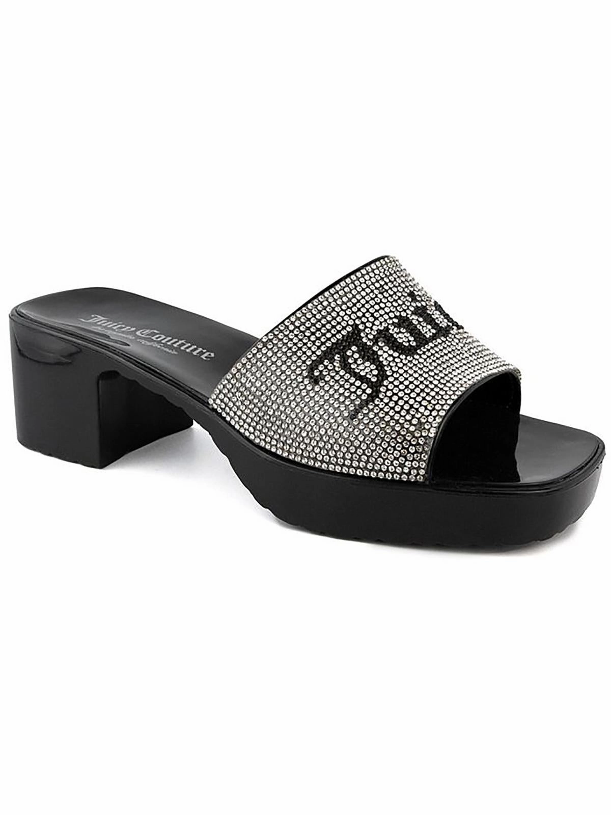 Harmona  Womens Logo Man Made Heels