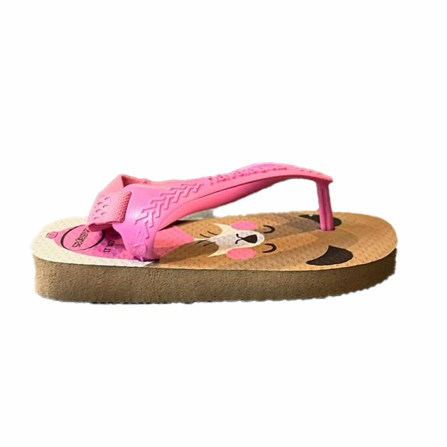 Havaianas Girls Pink Dogs Flip Flops Discount Boys Footwear online