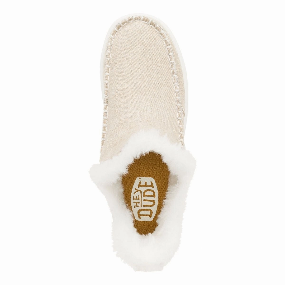 Hey Dude Camden Brushed Cozy 42030-202 Boots Women's US 12 Sand Slip-On KHD2272