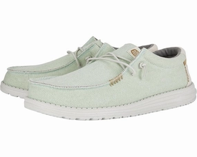 Hey Dude Wally Coastline Jute 40952-1KA Men's 7 Stone White Casual Shoes ZOGG167 Mens Sneakers & Athletic Shoes outlet
