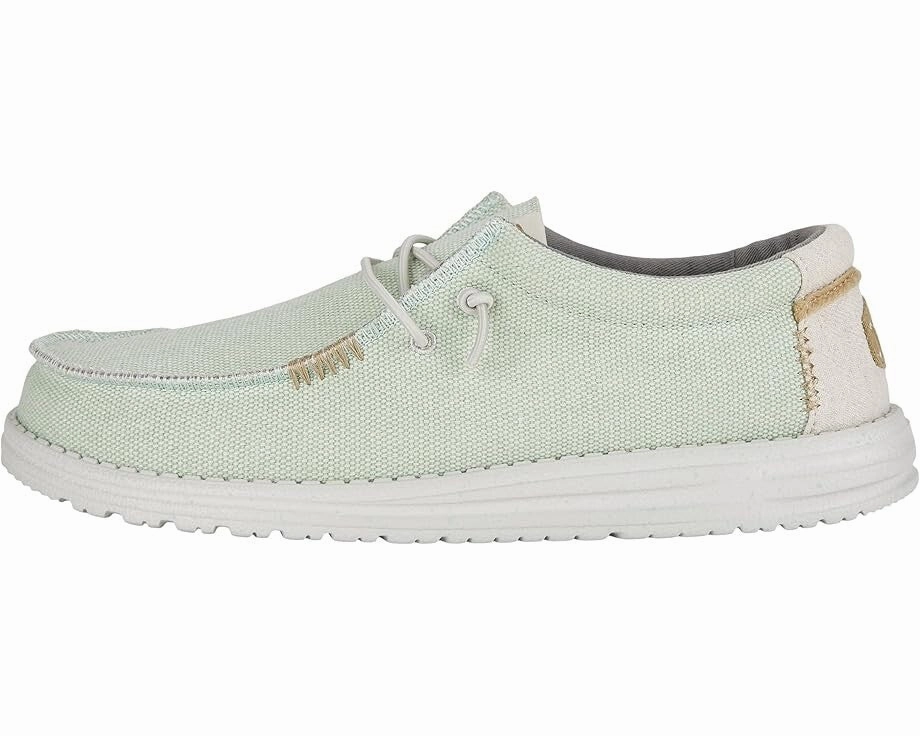 Hey Dude Wally Coastline Jute 40952-1KA Men's 7 Stone White Casual Shoes ZOGG167