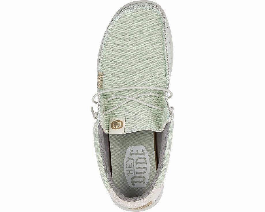 Hey Dude Wally Coastline Jute 40952-1KA Men's 7 Stone White Casual Shoes ZOGG167