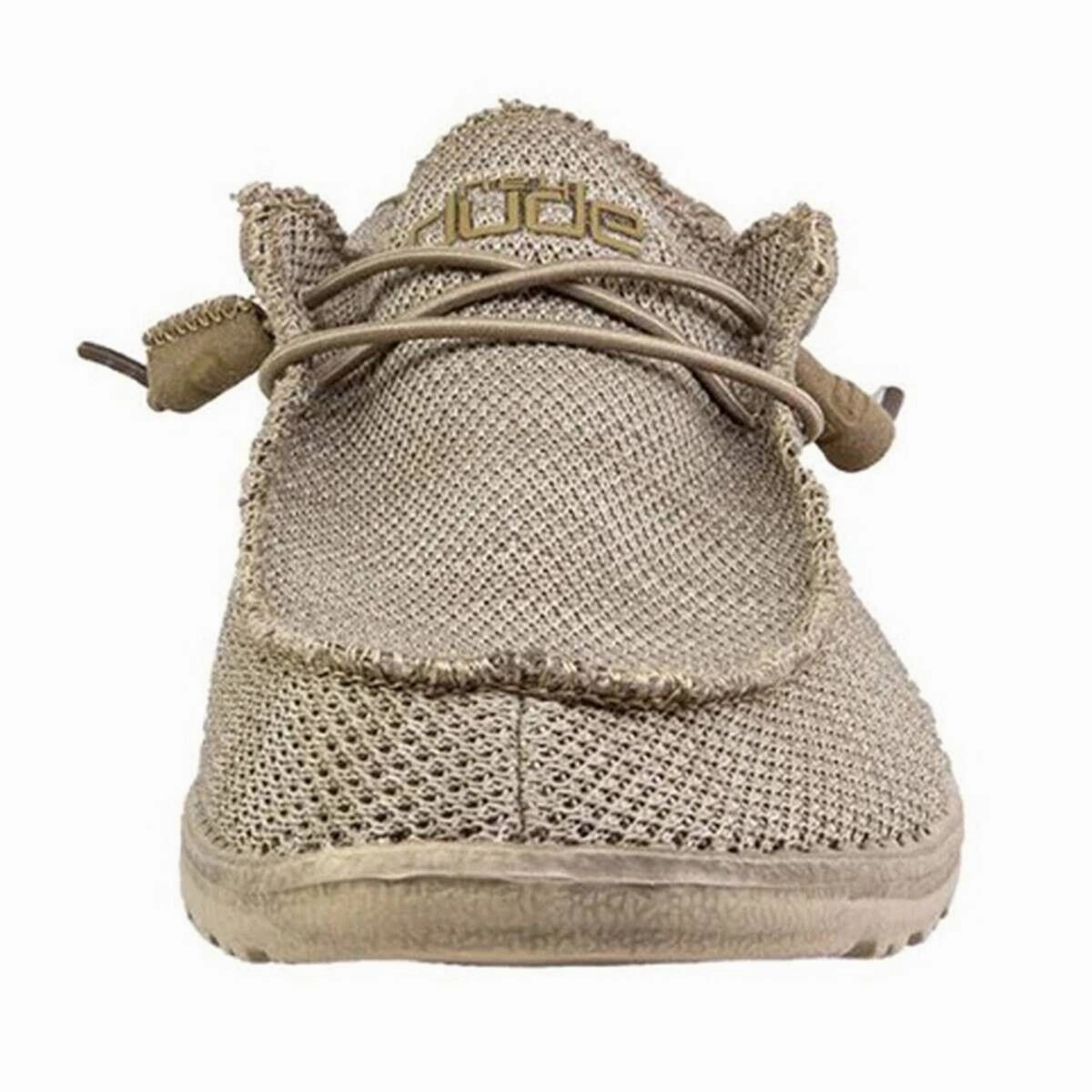 Hey Dude Wally Sox 40019-205 Men's 8 Beige Moc Toe Slip-On Casual Shoes RHS2547 (Beige,8)