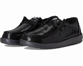Hey Dude Wendy Disco Women's 8 Black Canvas Sequin Moc Toe Slip On Shoes ZOGG121 Athletic Shoes for Women discount