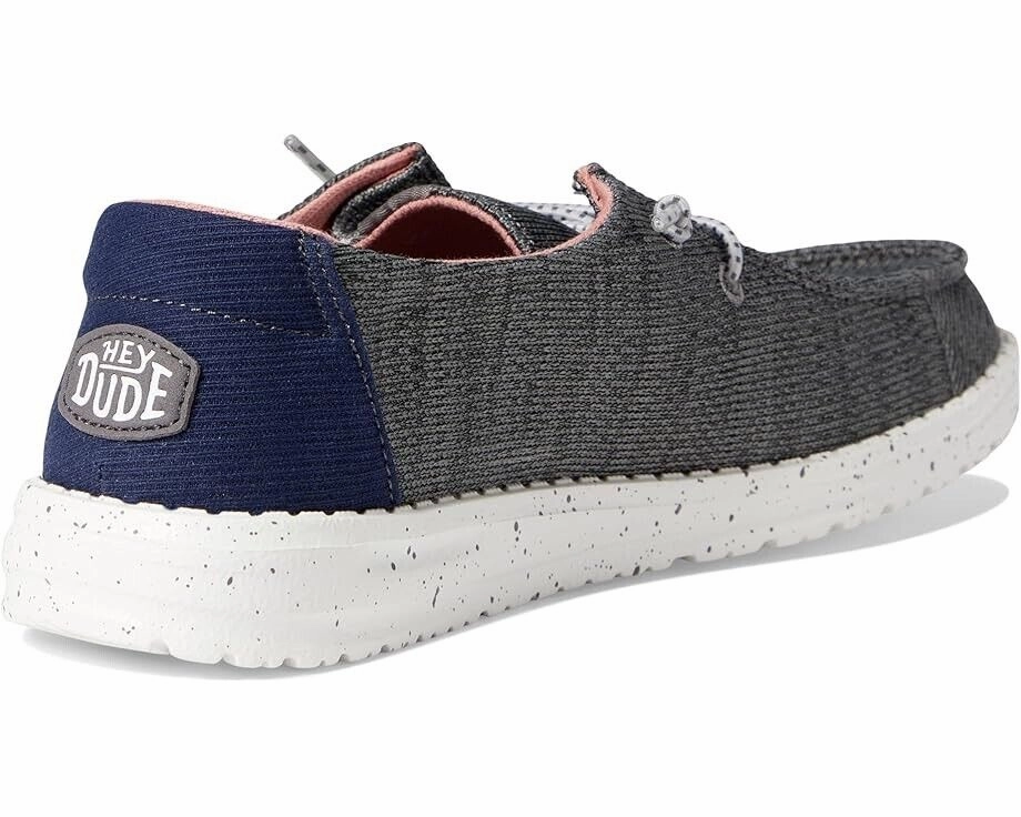 Hey Dude Wendy Sport Mesh Little Kids Girls Size US 13 Navy Casual Shoes FZP583