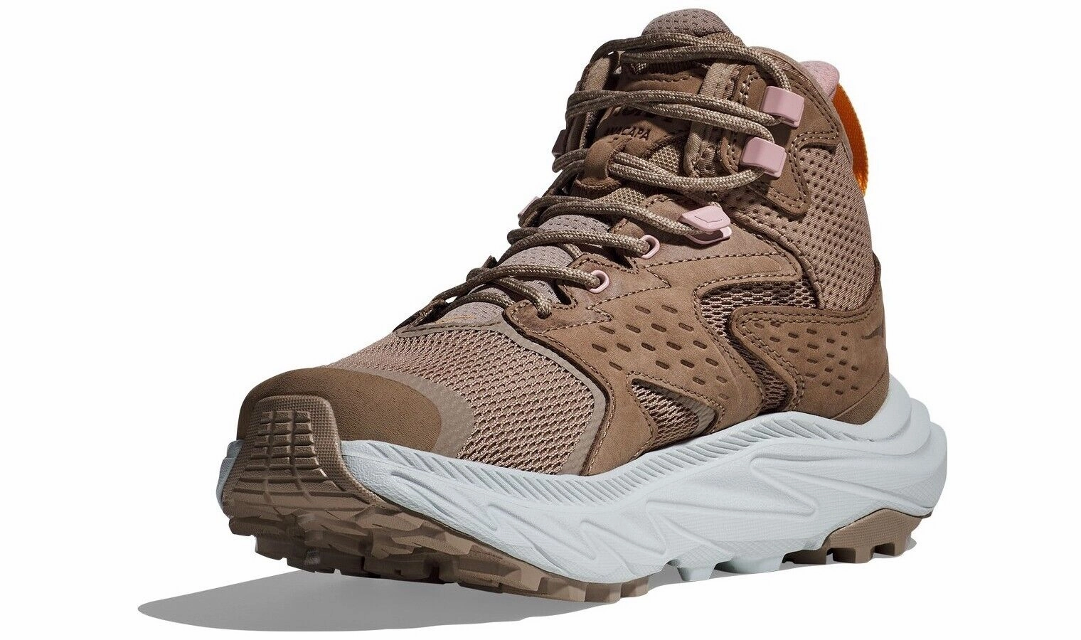 Hoka Anacapa 2 1142831-DIFL Sneaker Women Brown Mid Gore-Tex Running Shoe TF1039 (Brown,10)