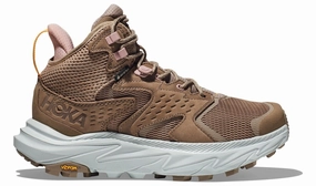 Hoka Anacapa 2 1142831-DIFL Sneaker Women Brown Mid Gore-Tex Running Shoe TF1039 (Brown,10) Athletic Shoes for Women discount