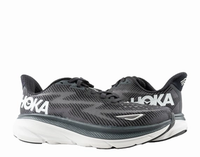 Hoka Clifton 9 Black/White Women's Running Shoes 1127896-BWHT Athletic Shoes for Women discount