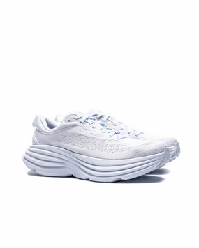Hoka One One Bondi 8 1127952-WWH Sneakers Women's White Low Top Running Shoes Athletic Shoes for Women discount